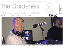 Tablet Screenshot of gardeners-brentwood.co.uk